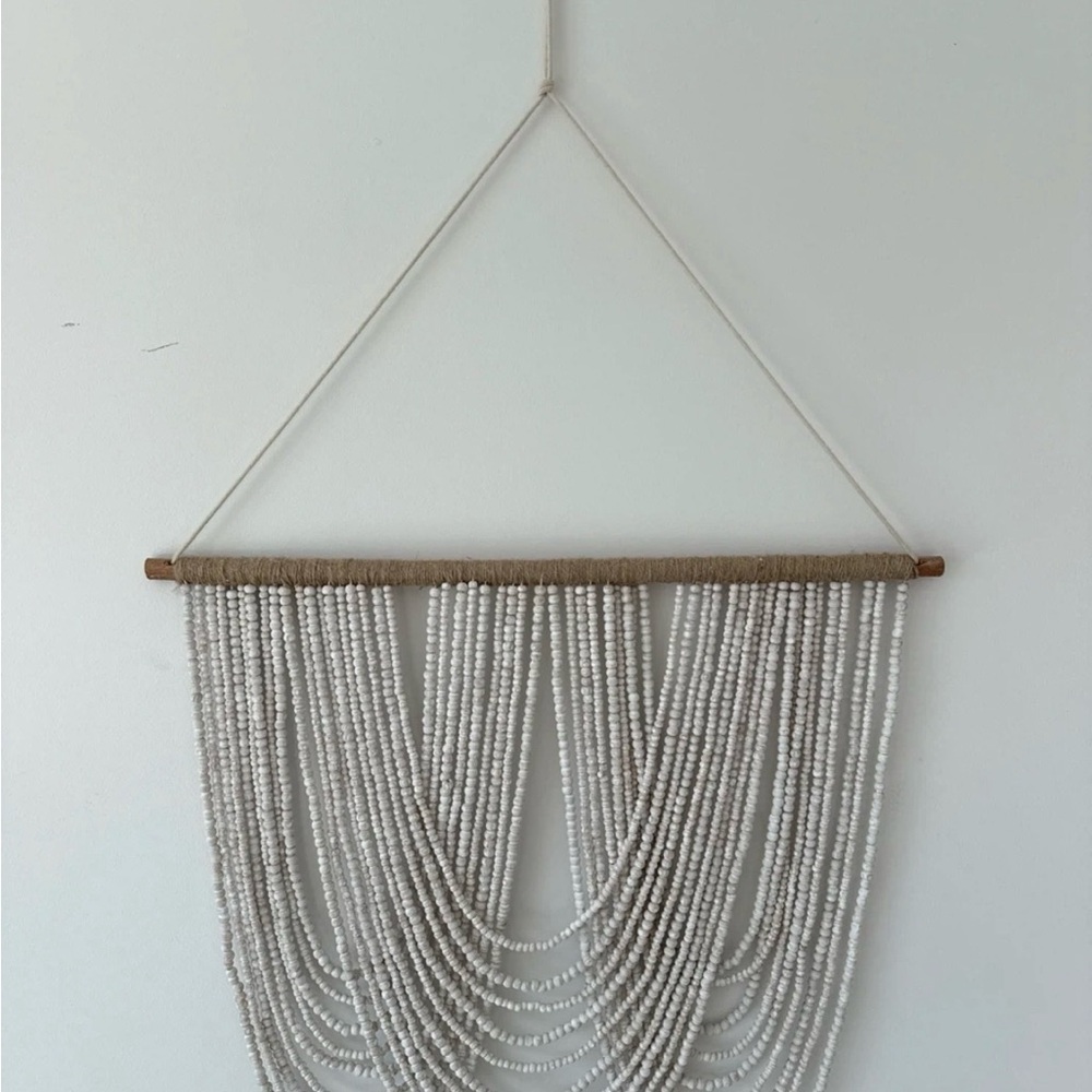 Bohemian Beaded Wall Hanging